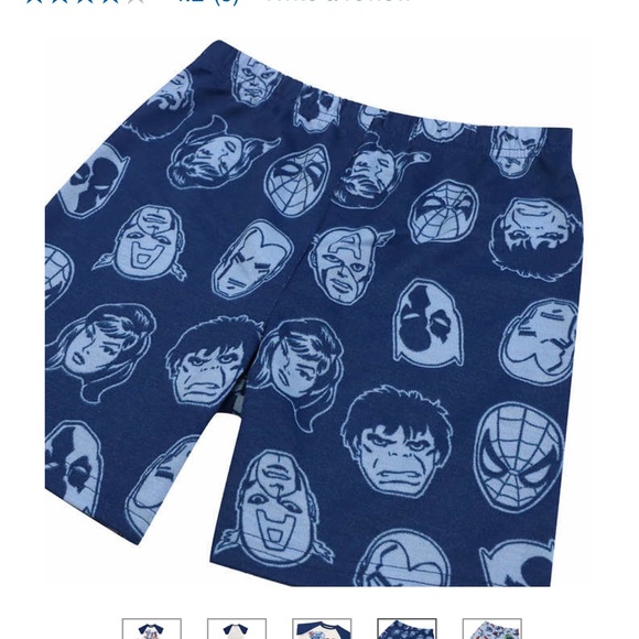 Character Kids' 3-piece Polyester Pajama Set

Marvel Avengers-Blue

Size 
5
6 - Picture 4 of 8